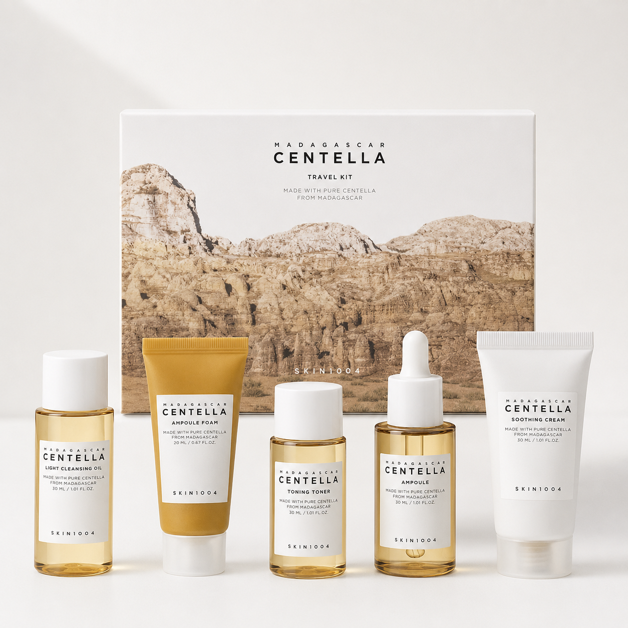 Mini-kit Centella SKIN1004 – Découverte peau sensible