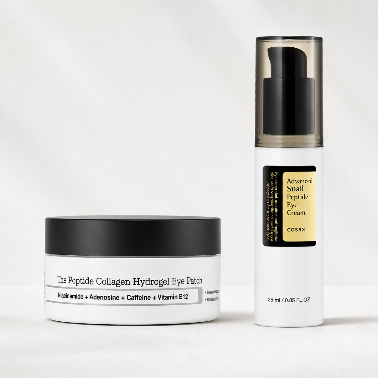 Coffret Regard Peptides COSRX – Crème et patchs